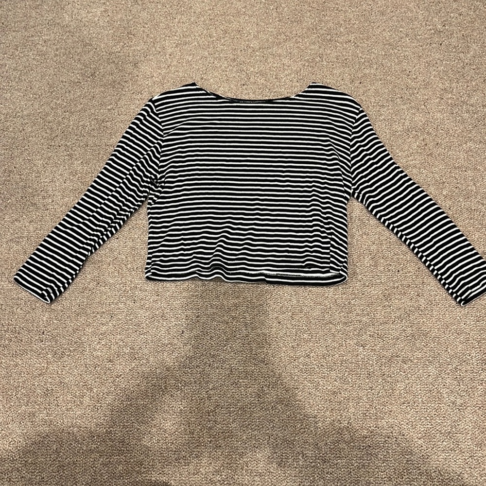 Brandy Melville Long Sleeve Striped Top